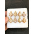 High Quality Natural Golden Sapphire Step Cut Fancy Shape Cabochons Gemstone For Jewelry