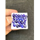 High Quality Natural Thailand Blue Sapphire Rose Cut Oval Shape Cabochons Gemstone For Jewelry