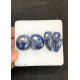 High Quality Natural Blue Sapphire Rose Cut Pair Fancy Shape Cabochons Gemstone For Jewelry