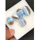 High Quality Natural Peruvian Blue Opal Smooth Mix Shape Cabochons Gemstone For Jewelry