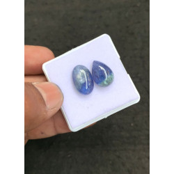High Quality Natural Bio Color Tanzanite Smooth Mix Shape Cabochons Gemstone For Jewelry