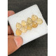 High Quality Natural Citrine Hand Craved Leaf Shape Cabochons Gemstone For Jewelry