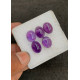 High Quality Natural Amethyst Smooth Oval Shape Cabochons Gemstone For Jewelry