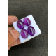 High Quality Natural Amethyst Smooth Oval Shape Cabochons Gemstone For Jewelry