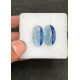 High Quality Natural Bio Color Aqua Kyanite Rose Cut Oval Shape Cabochons Gemstone For Jewelry