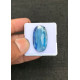 High Quality Natural Bio Color Aqua Kyanite Rose Cut Oval Shape Cabochons Gemstone For Jewelry