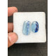 High Quality Natural Bio Color Aqua Kyanite Rose Cut Mix Shape Cabochons Gemstone For Jewelry