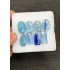 High Quality Natural Bio Color Aqua Kyanite Rose Cut Mix Shape Cabochons Gemstone For Jewelry