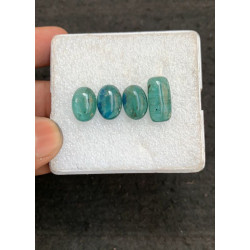 High Quality Natural Emerald Green Kyanite Smooth Mix Shape Cabochons Gemstone For Jewelry