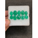 High Quality Natural Green Onyx Rose Cut Fancy Shape Cabochons Gemstone For Jewelry