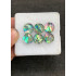 High Quality Natural Abalone Shell Pearl and Crystal Doublet Rose Cut Round Shape Cabochons Gemstone For Jewelry