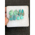 High Quality Natural Tibetan Turquoise Smooth Pair Mix Shape Cabochons Gemstone For Jewelry