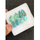 High Quality Natural Tibetan Turquoise Smooth Pair Mix Shape Cabochons Gemstone For Jewelry