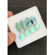 High Quality Natural Tibetan Turquoise Smooth Pair Mix Shape Cabochons Gemstone For Jewelry