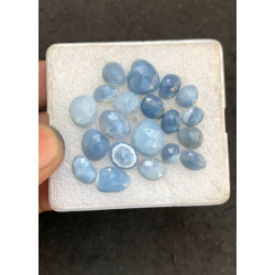High Quality Natural Blue Opal Rose Cut Fancy Shape Cabochons Gemstone For Jewelry