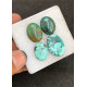 High Quality Natural Tibetan Turquoise Smooth Oval Shape Cabochons Gemstone For Jewelry