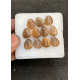 High Quality Natural Sunstone Moonstone Smooth Briolettes Fancy Shape Gemstone For Jewelry