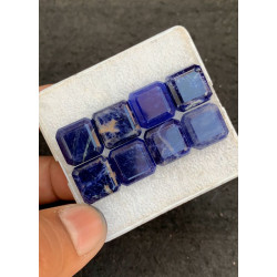 High Quality Natural Sodalite Step Cut Cushion Shape Cabochons Gemstone For Jewelry