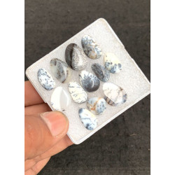 High Quality Natural Dendrite Opal Smooth Fancy Shape Cabochons Gemstone For Jewelry