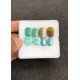 High Quality Natural Tibetan Turquoise Smooth Pair Mix Shape Cabochons Gemstone For Jewelry