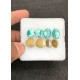 High Quality Natural Tibetan Turquoise Smooth Pair Mix Shape Cabochons Gemstone For Jewelry