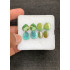 High Quality Natural Tibetan Turquoise Smooth Pair Mix Shape Cabochons Gemstone For Jewelry