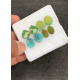 High Quality Natural Tibetan Turquoise Smooth Pair Mix Shape Cabochons Gemstone For Jewelry