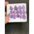 High Quality Natural Amethyst Hand Craved Leaf Shape Cabochons Gemstone For Jewelry