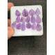 High Quality Natural Amethyst Hand Craved Leaf Shape Cabochons Gemstone For Jewelry