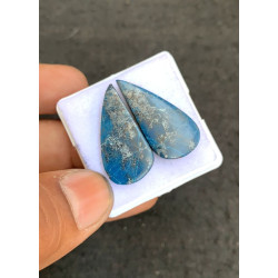 High Quality Natural Shattuckite Smooth Pair Mix Shape Cabochons Gemstone For Jewelry