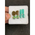 High Quality Natural Tibetan Turquoise Smooth Pair Mix Shape Cabochons Gemstone For Jewelry