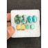 High Quality Natural Tibetan Turquoise Smooth Pair Mix Shape Cabochons Gemstone For Jewelry