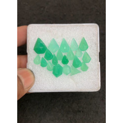 High Quality Natural Chrysoprase Step Cut Fancy Shape Cabochons Gemstone For Jewelry