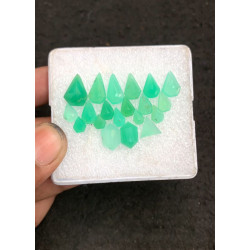 High Quality Natural Chrysoprase Step Cut Fancy Shape Cabochons Gemstone For Jewelry