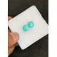 High Quality Natural Tibetan Turquoise Smooth Cushion Shape Cabochons Gemstone For Jewelry