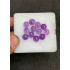 High Quality Natural Amethyst Smooth Round Shape Cabochons Gemstone For Jewelry