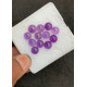 High Quality Natural Amethyst Smooth Round Shape Cabochons Gemstone For Jewelry