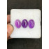 High Quality Natural Amethyst Smooth Oval Shape Cabochons Gemstone For Jewelry