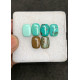 High Quality Natural Tibetan Turquoise Smooth Rectangle Shape Cabochons Gemstone For Jewelry