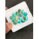 High Quality Natural Tibetan Turquoise Smooth Oval Shape Cabochons Gemstone For Jewelry