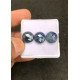 High Quality Natural Blue Sapphire Rose Cut Round Shape Cabochons Gemstone For Jewelry