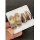 High Quality Natural Montana Agate Smooth Pair Mix Shape Cabochons Gemstone For Jewelry