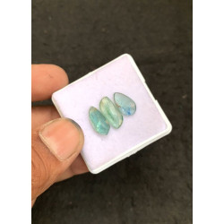 High Quality Natural Mint Kyanite Rose Cut Fancy Shape Cabochons Gemstone For Jewelry