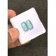 High Quality Natural Aqua Kyanite Smooth Rectangle Shape Cabochons Gemstone For Jewelry