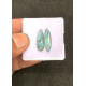 High Quality Natural Emerald Green Kyanite Rose Cut Mix Shape Cabochons Gemstone For Jewelry