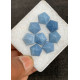 High Quality Natural Blue Opal Step Cut Hexagon Shape Cabochons Gemstone For Jewelry