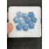 High Quality Natural Blue Opal Step Cut Hexagon Shape Cabochons Gemstone For Jewelry