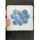 High Quality Natural Blue Opal Step Cut Hexagon Shape Cabochons Gemstone For Jewelry