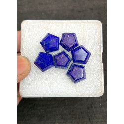 High Quality Natural Lapis Lazuli Step Cut Hexagon Shape Cabochons Gemstone For Jewelry