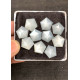 High Quality Natural White Moonstone Step Cut Hexagon Shape Cabochons Gemstone For Jewelry